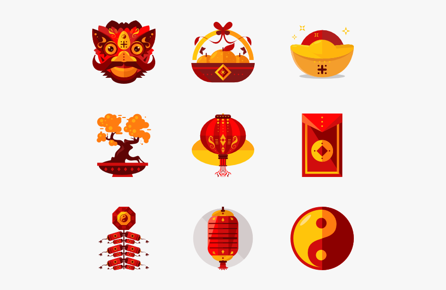 Chinese New Year - Chinese New Year .png, Transparent Clipart