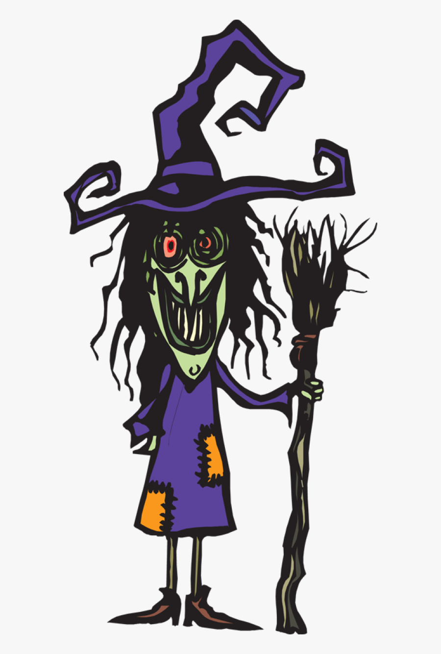 Pictures Of Ugly Witches - Ugly Witch Clipart, Transparent Clipart