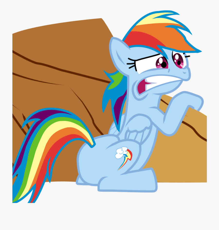 Ugly Book Covers - Rainbow Dash Over A Barrel, Transparent Clipart