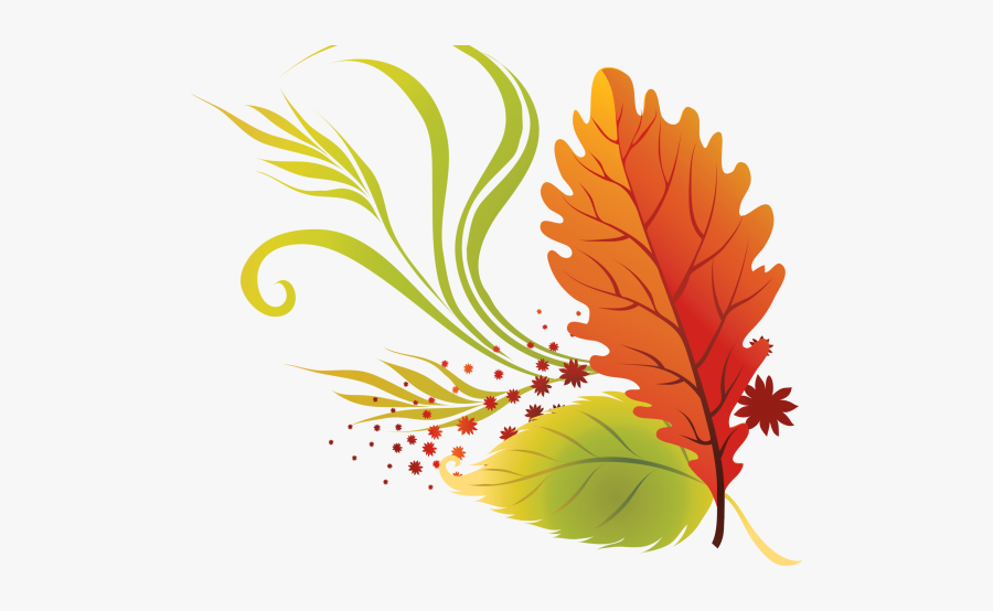 Autumn Divider Cliparts - Fall Leaves Clip Art Transparent, Transparent Clipart