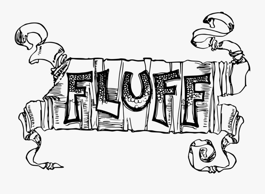 Drawing /m/02csf Line Art Cartoon Banner - Illustration, Transparent Clipart