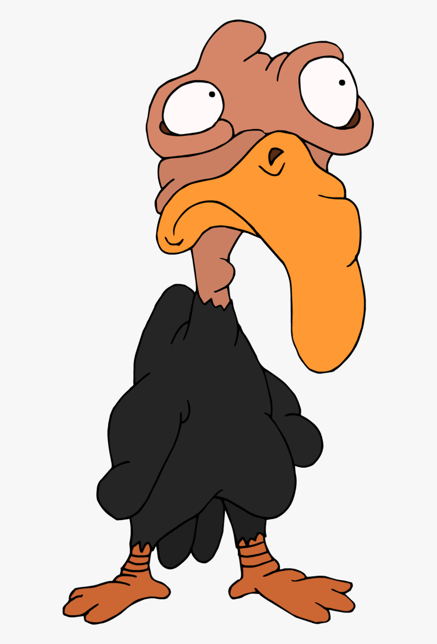 Ugly Cartoon Characters With Black Hair