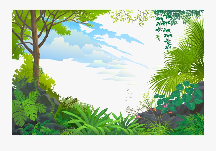 Transparent Forest Background Png - Transparent Jungle Background Png, Transparent Clipart