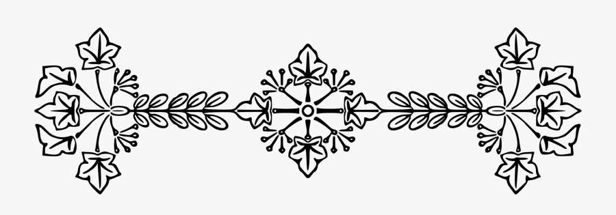 Line Art,plant,leaf - Partition Design Line Art, Transparent Clipart