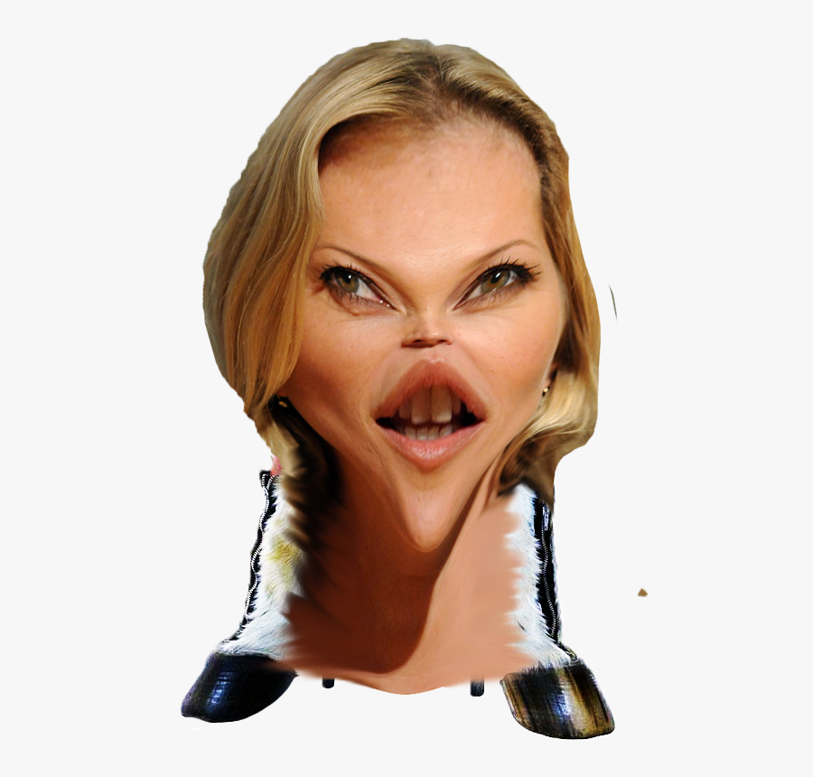 Clip Art Pictures Of Ugly People - Girl, Transparent Clipart