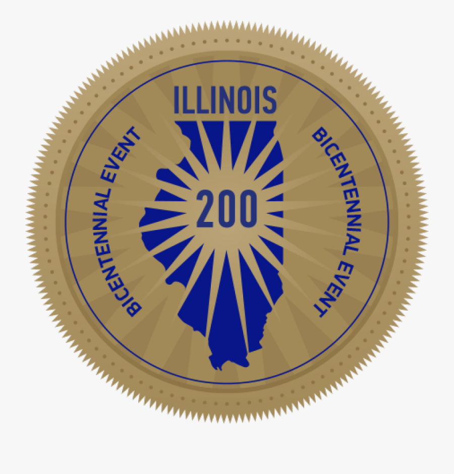 Illinois Bicentennial, Transparent Clipart