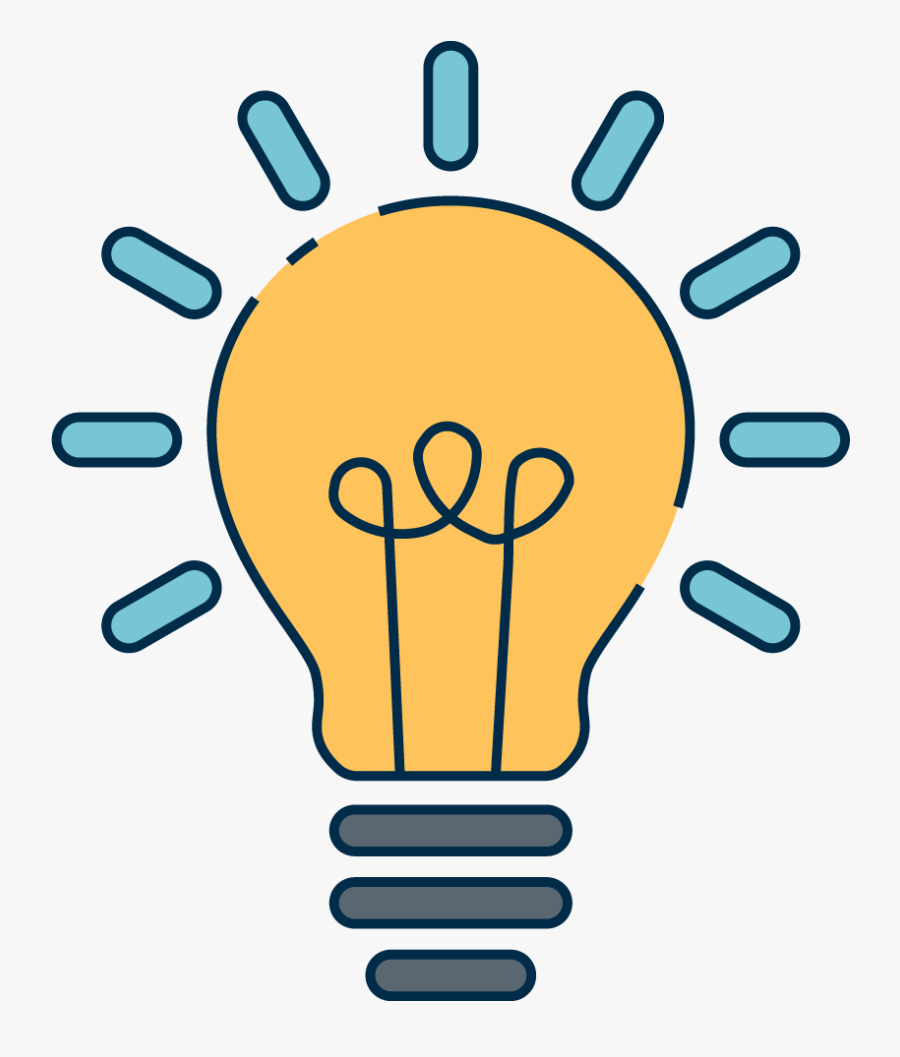Ideas And Inspiration - Lightbulb Clipart Png, Transparent Clipart