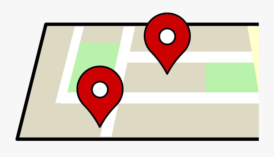 Places Around The World That Share - Google Maps Dibujo, Transparent Clipart