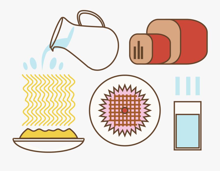 Around The World In Breakfast, Transparent Clipart