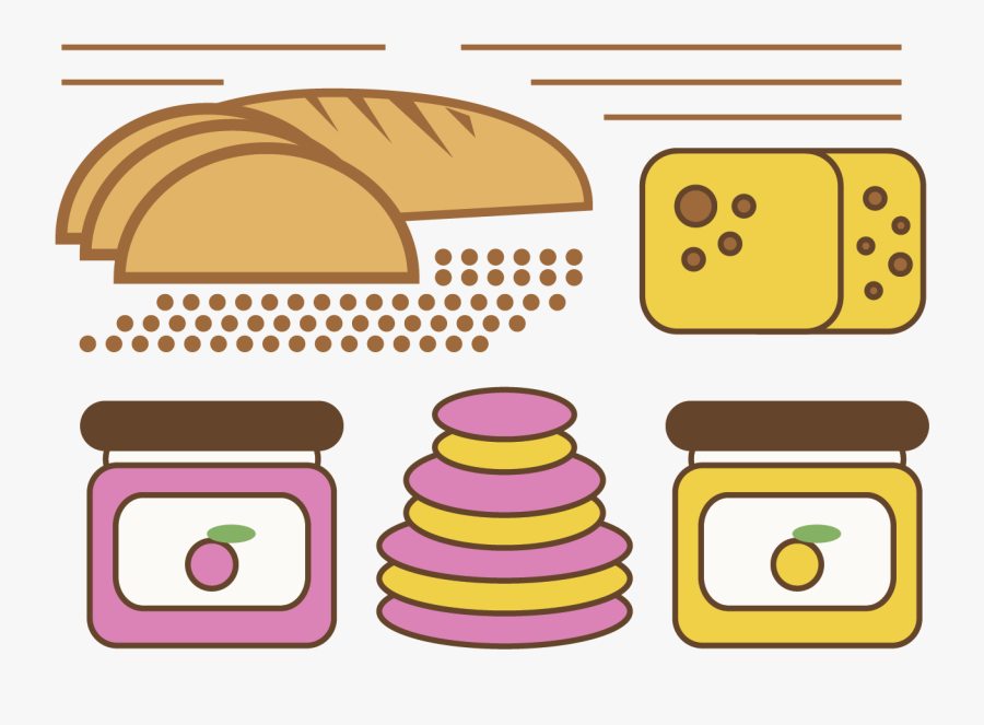Around The World In Breakfast, Transparent Clipart