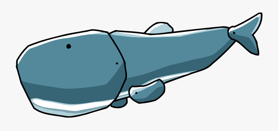 Image - Scribblenauts Whale, Transparent Clipart