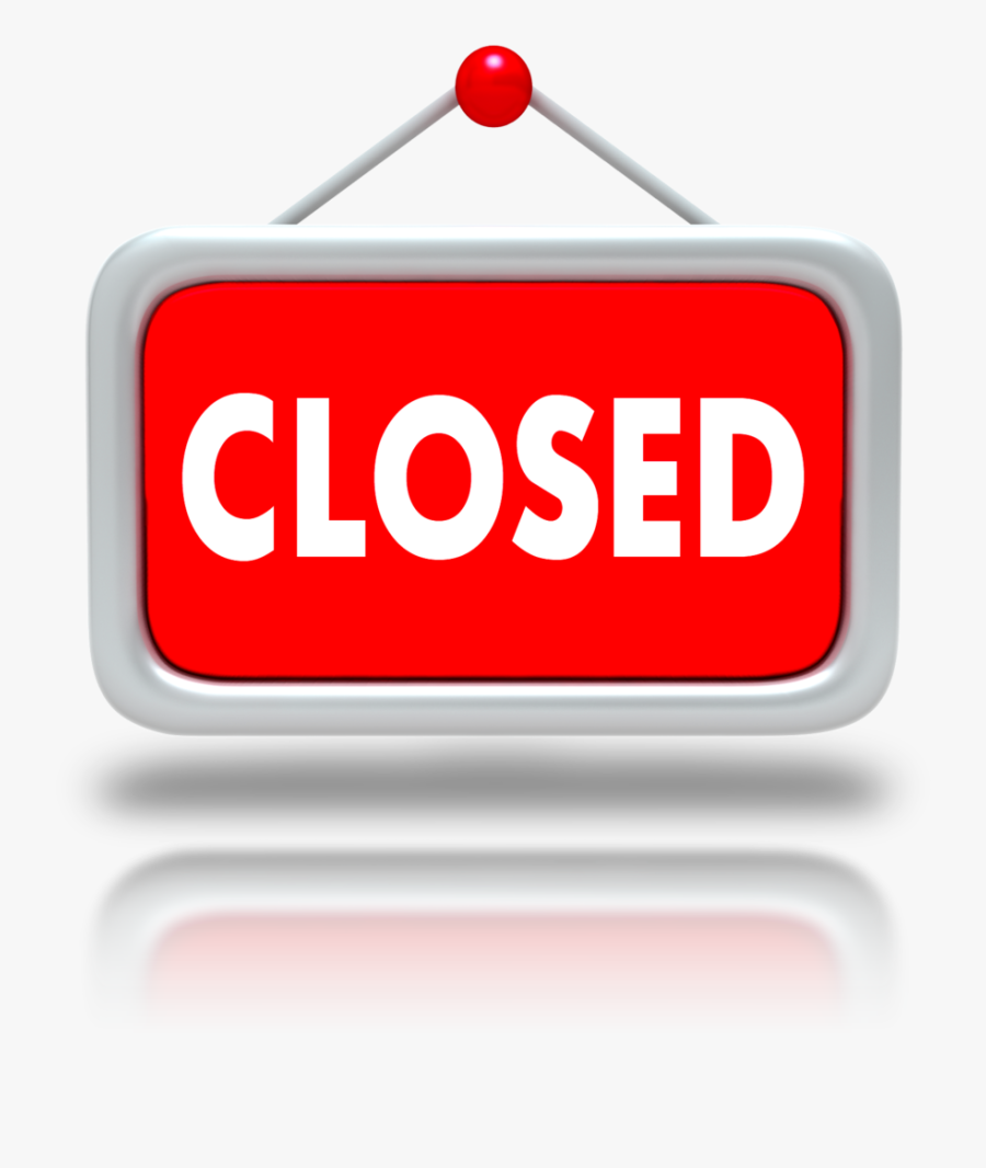 Closed Clipart Business Closed - Sign, Transparent Clipart