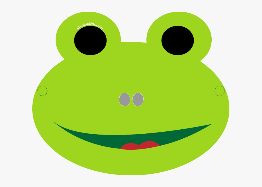 Mask Of A Frog, Transparent Clipart