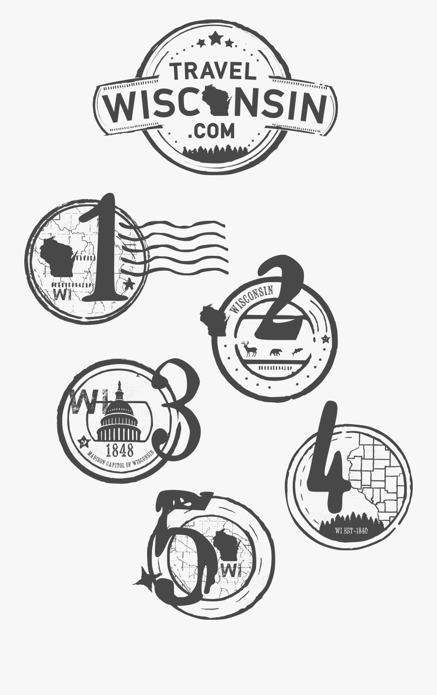 Stamp Clipart Vintage Travel, Transparent Clipart