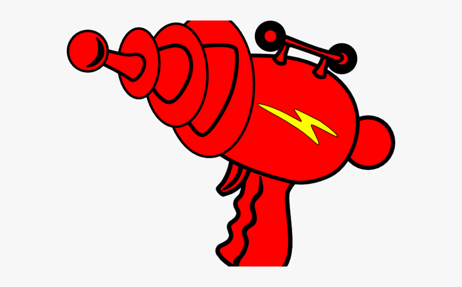 Laser Clipart Ray Gun - Laser Tag Gun Drawing, Transparent Clipart