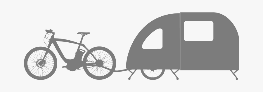 Wide Path Bicycle - Hybrid Bicycle, Transparent Clipart