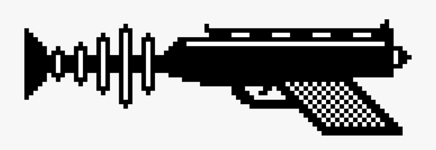 Silhouette,monochrome Photography,text - Ray Gun Clipart, Transparent Clipart