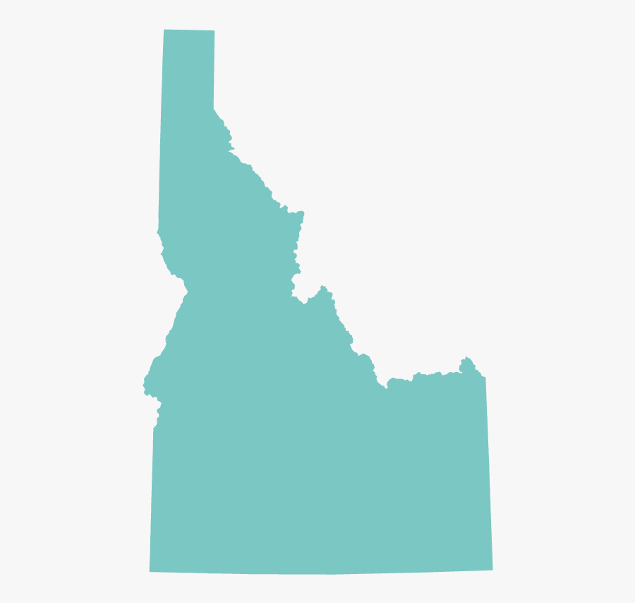 Idaho - Idaho Transportation Department District Map, Transparent Clipart