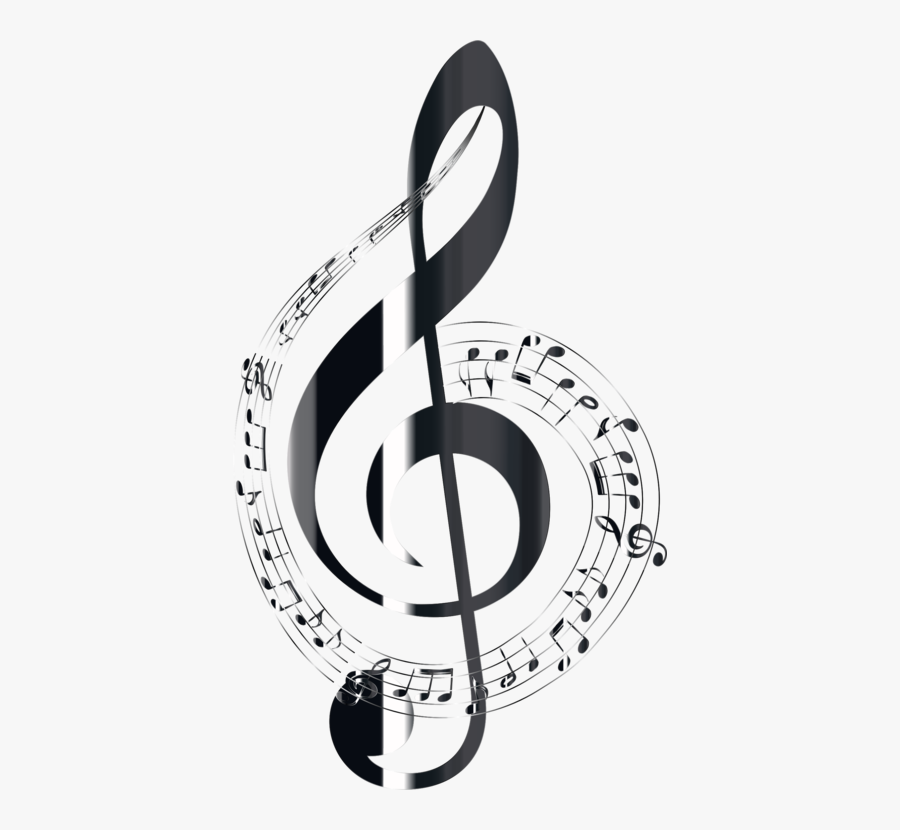 Transparent Musical Symbol Clipart - Transparent Background Music Notes, Transparent Clipart