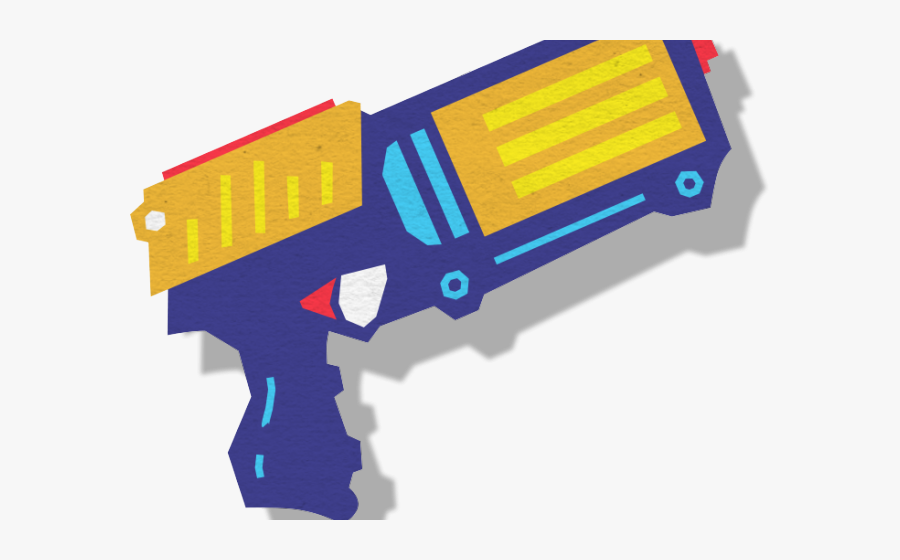 Laser Clipart Nerf Gun - Transparent Nerf Gun Clipart, Transparent Clipart