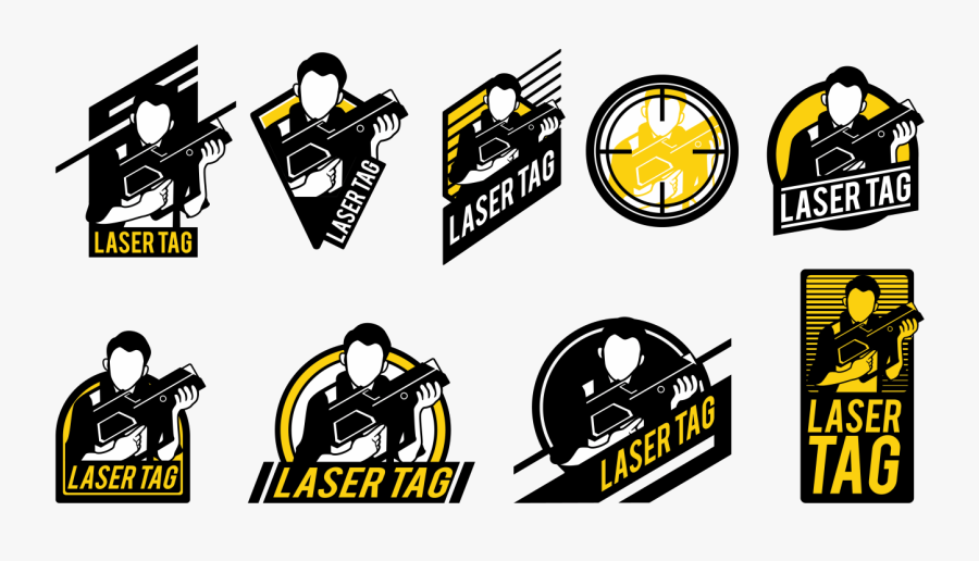 Transparent Ar15 Clipart - Laser Tag Vector, Transparent Clipart