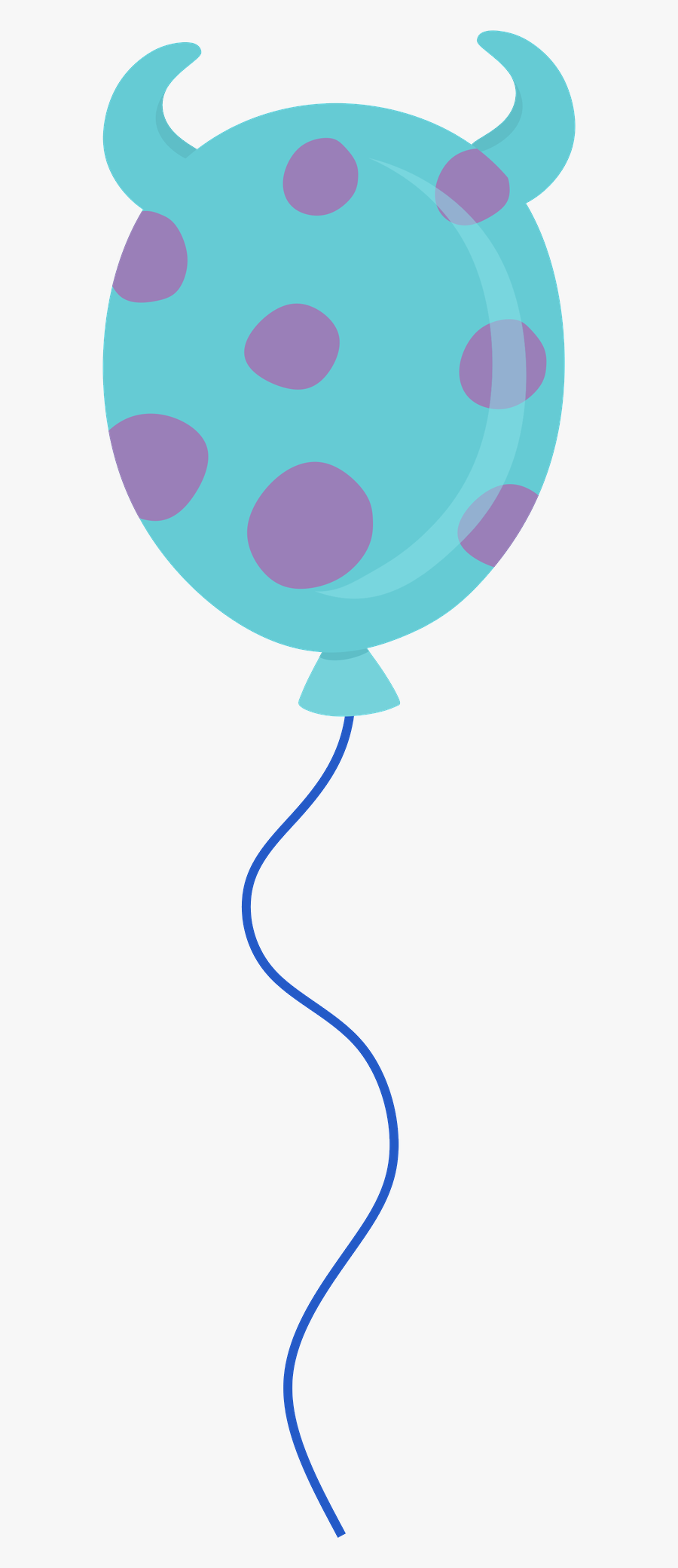 Monster Clipart Balloon - Monsters Inc Balloon Clipart, Transparent Clipart