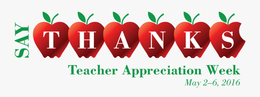 Teachers Appreciation Week Transparent, Transparent Clipart