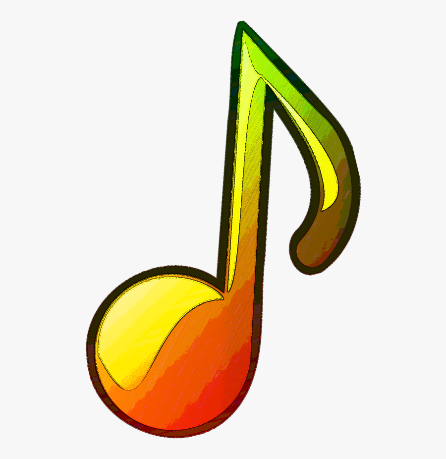 Note Musique Music Reggae Dub Vertjaunerouge Rasta - Reggae Png, Transparent Clipart