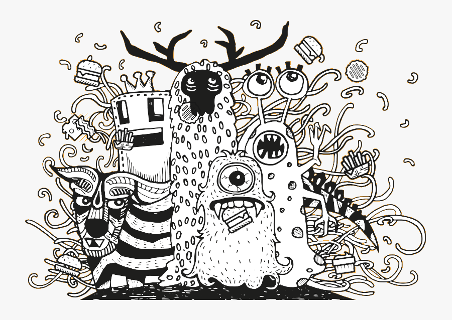 Transparent Little Monster Clipart - Monster, Transparent Clipart