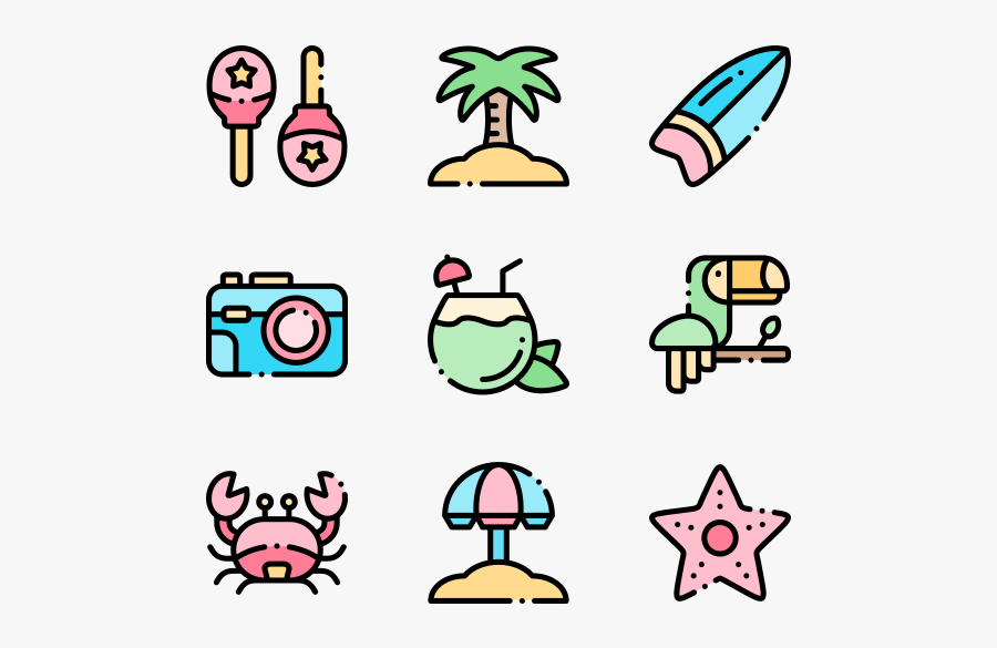 Tropical - Italia Iconos, Transparent Clipart