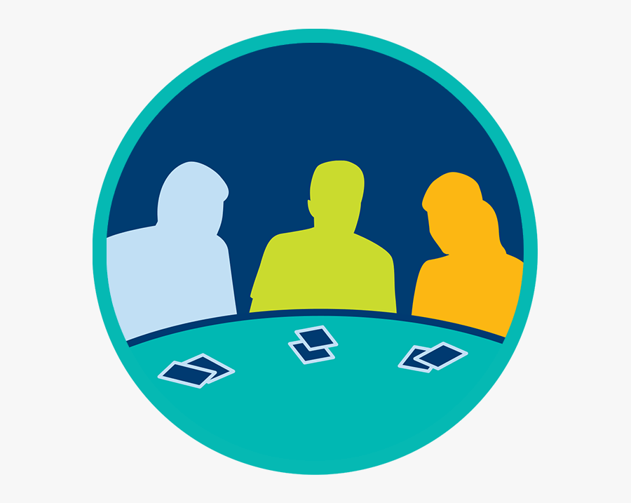 Three Players Are Seated At The Poker Table, Each With - Agar Skins Custom, Transparent Clipart