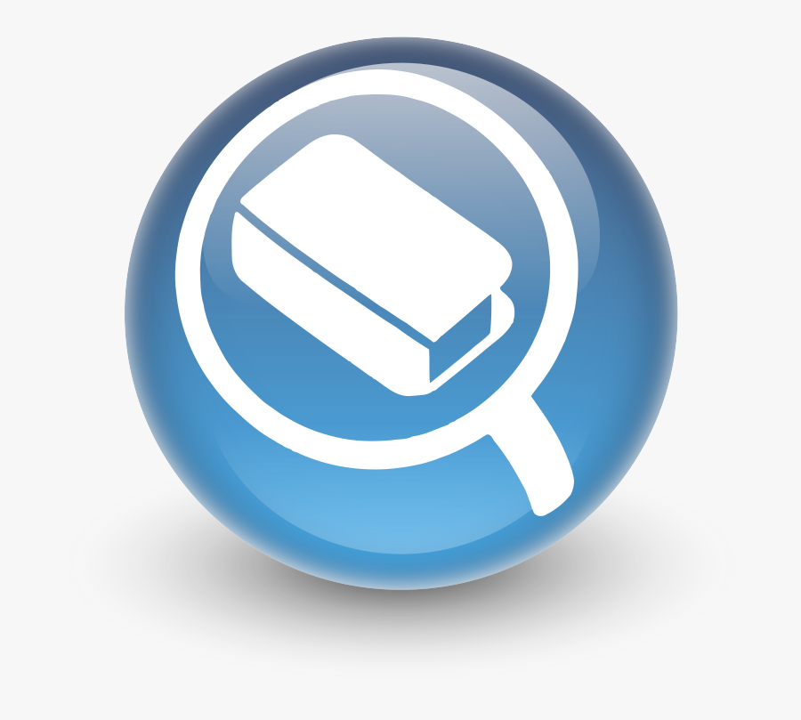 Glossy Search Icon For Opac - Opac Icon, Transparent Clipart
