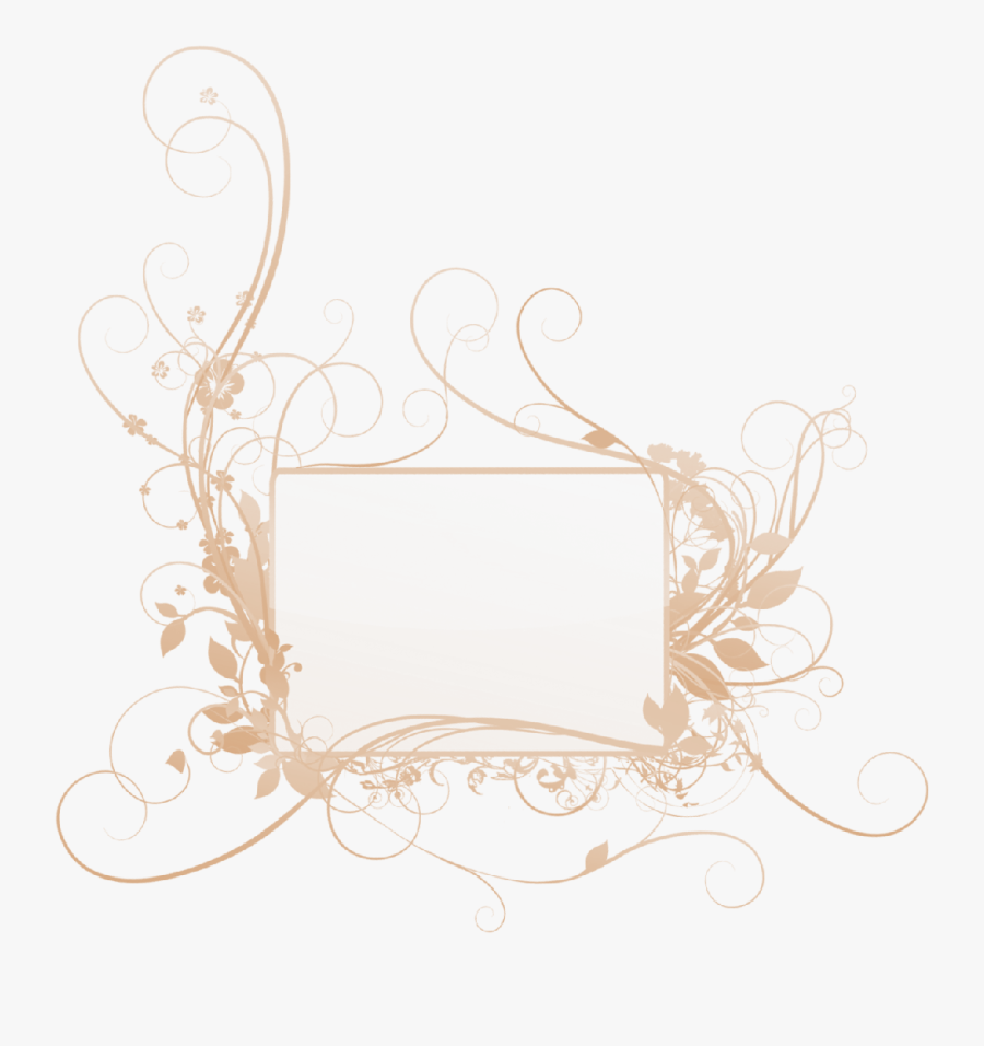 Transparent Wedding Clipart Borders - Wedding Florals Vector Png, Transparent Clipart