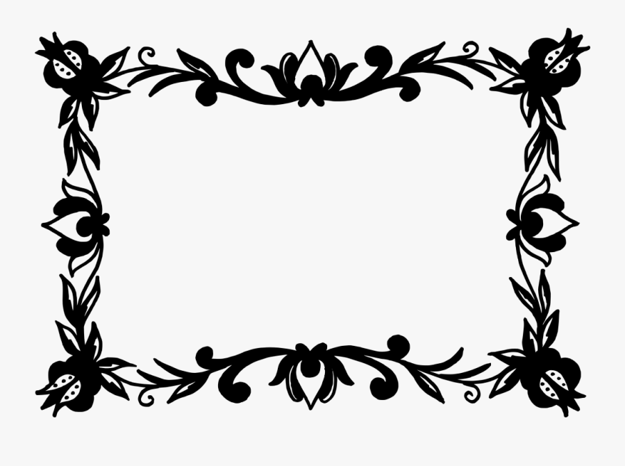 Featured image of post Flower Border Design Png Black And White - Polish your personal project or design with these black and white flower transparent png images, make it even more personalized and more attractive.