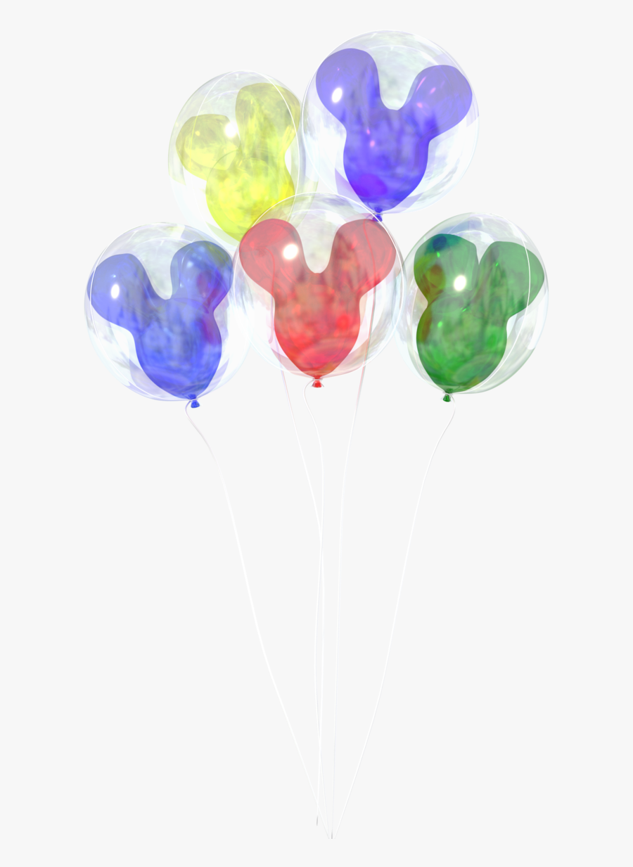 Transparent Clipart Ballon - Disney Balloons Transparent Background, Transparent Clipart