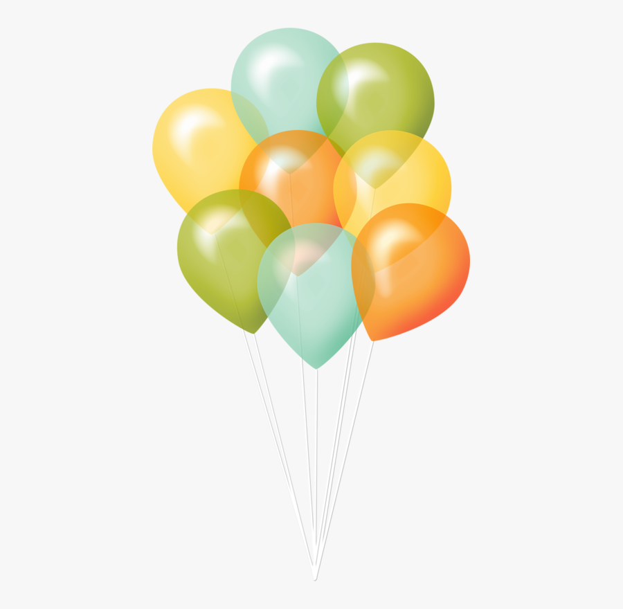 Ballons,globos,balloons Clipart Smiley, Birthday Clips, - Png Clip Happy Birthday Transparent Png Balloons, Transparent Clipart