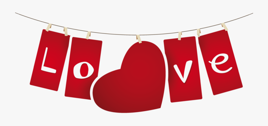 Valentines Day Love Decoration Png Clipart - Romantic Happy Valentine's Day, Transparent Clipart