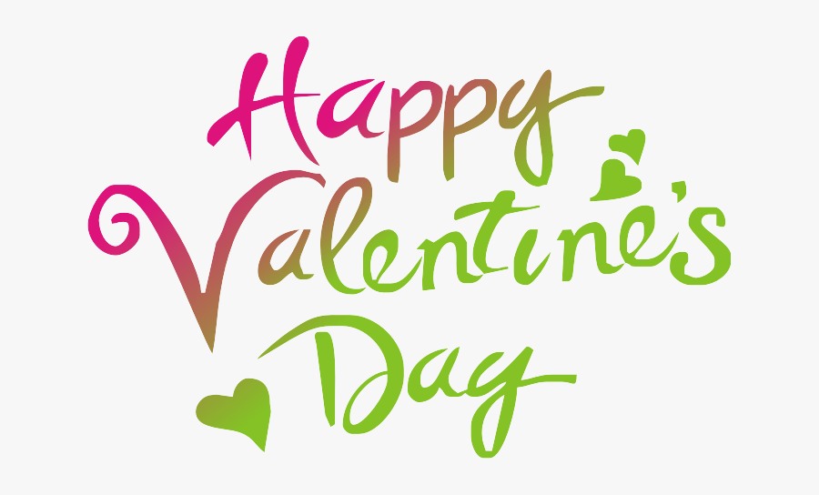 Transparent Happy Valentines Clipart - Happy Valentines Day Png Text, Transparent Clipart