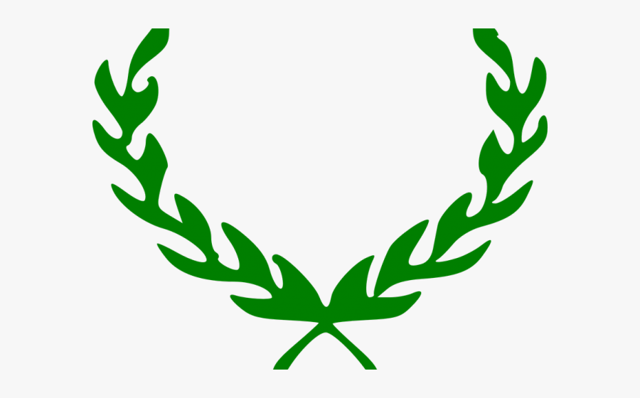 Laurel Wreath Clipart - Circle Leaf Logo Design, Transparent Clipart
