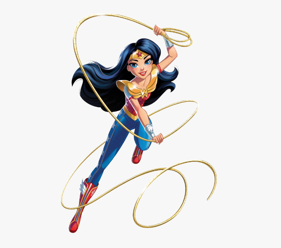 Dc Super Hero Girl Wonder Woman Clipart , Png Download - Dc Superhero Girls Wonder Woman Cartoon, Transparent Clipart