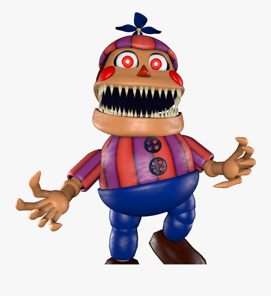 Transparent Ballons Clipart - Nightmare Balloon Boy Sfm, Transparent Clipart