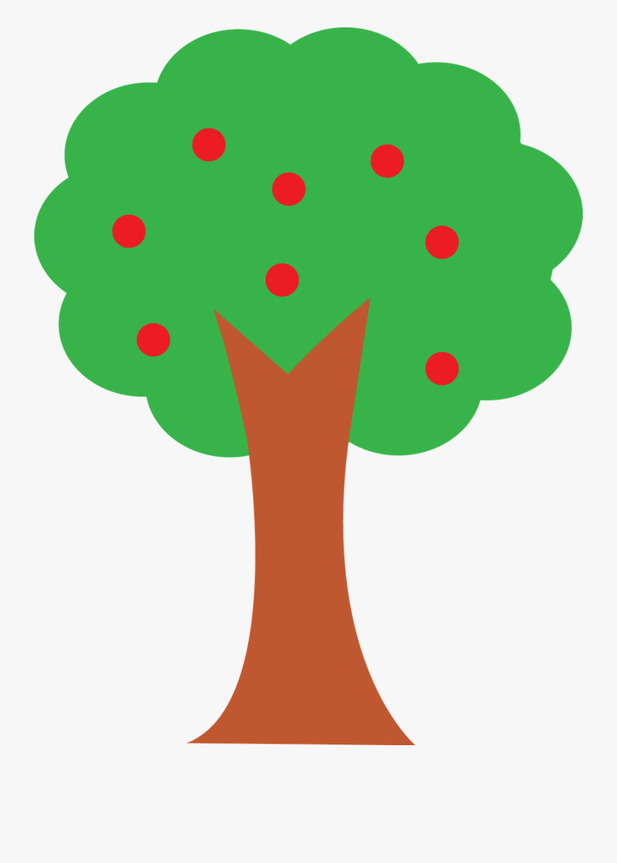 Fazenda - Apples On A Tree Clipart, Transparent Clipart