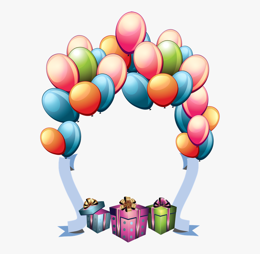 Clipart Balloon Presents - Alles Gute Zum Geburtstag Heinz, Transparent Clipart