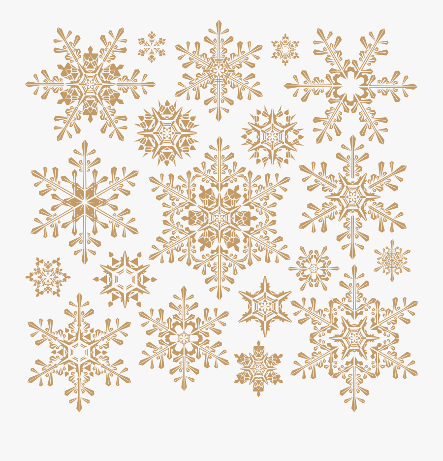 Snowflakes Png Background - Snowflakes Png, Transparent Clipart