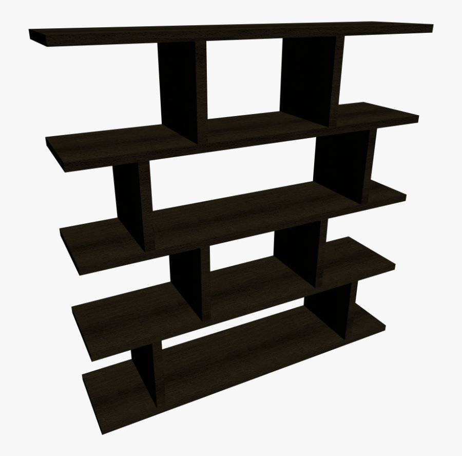 Transparent Book Shelf Clipart - Shelf, Transparent Clipart