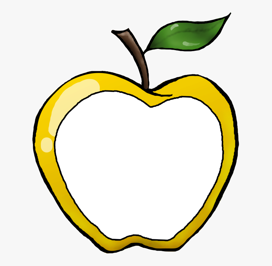 Pin By Алиса On Т Autumn Ap - Yellow Apple For Preschool, Transparent Clipart