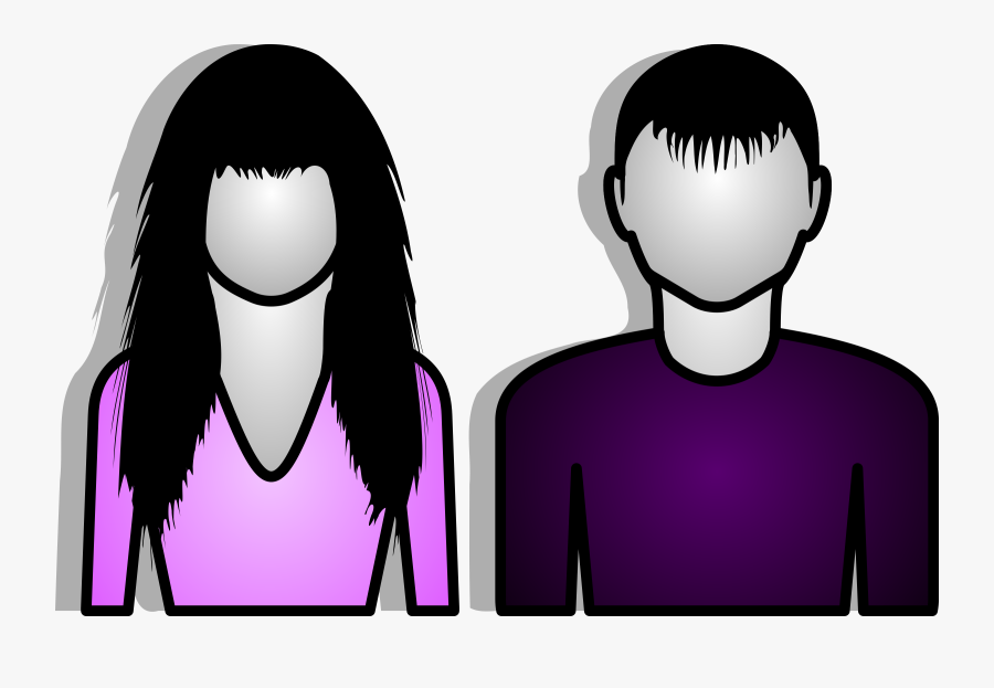 Male And Female Clipart, Transparent Clipart