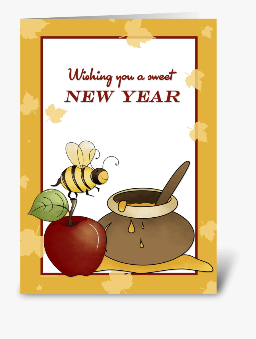 Clip Art How Do You Wish Someone A Happy Rosh Hashanah - Greeting Card Rosh Hashanah, Transparent Clipart