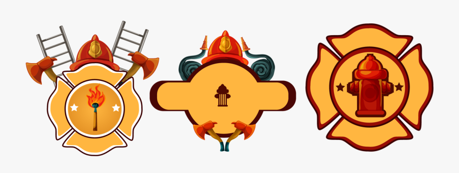 Firefighter Clipart Emergency Service - Maltese Cross, Transparent Clipart