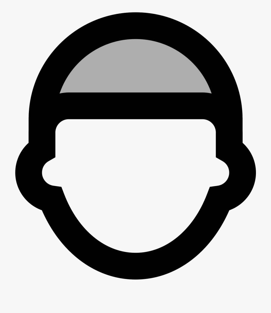 User Male Icon - Circle, Transparent Clipart